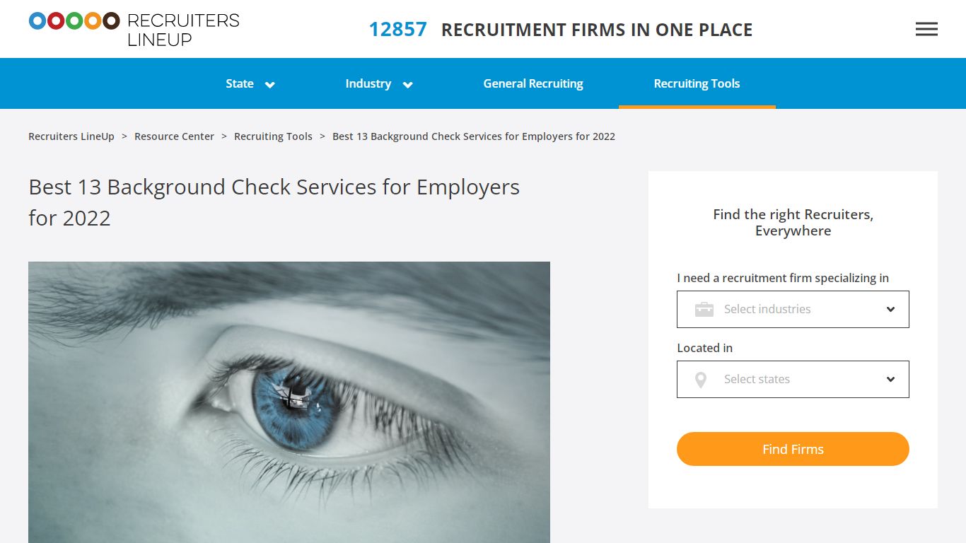 13 Best Background Check Services in 2022 | Recruiters LineUp